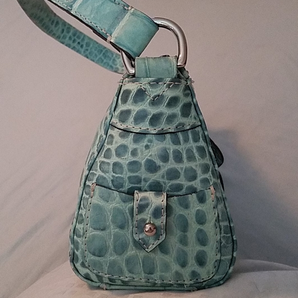 COPY - Beautiful Seafoam Green Dooney & Bourke Purse - Picture 5 of 9